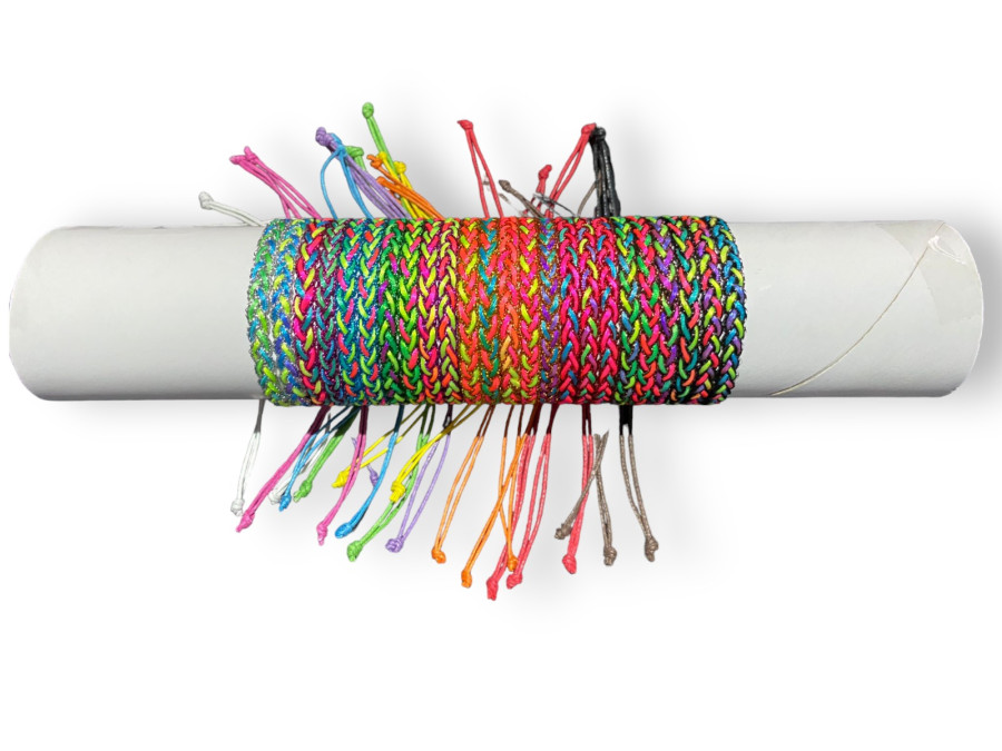 P.MA-24052 TRENZA MULTICOLOR PURPURINA tubo 48