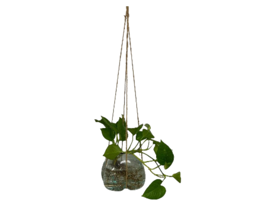 BURBUJA CRISTAL CUERDA COLGANTE 10cm