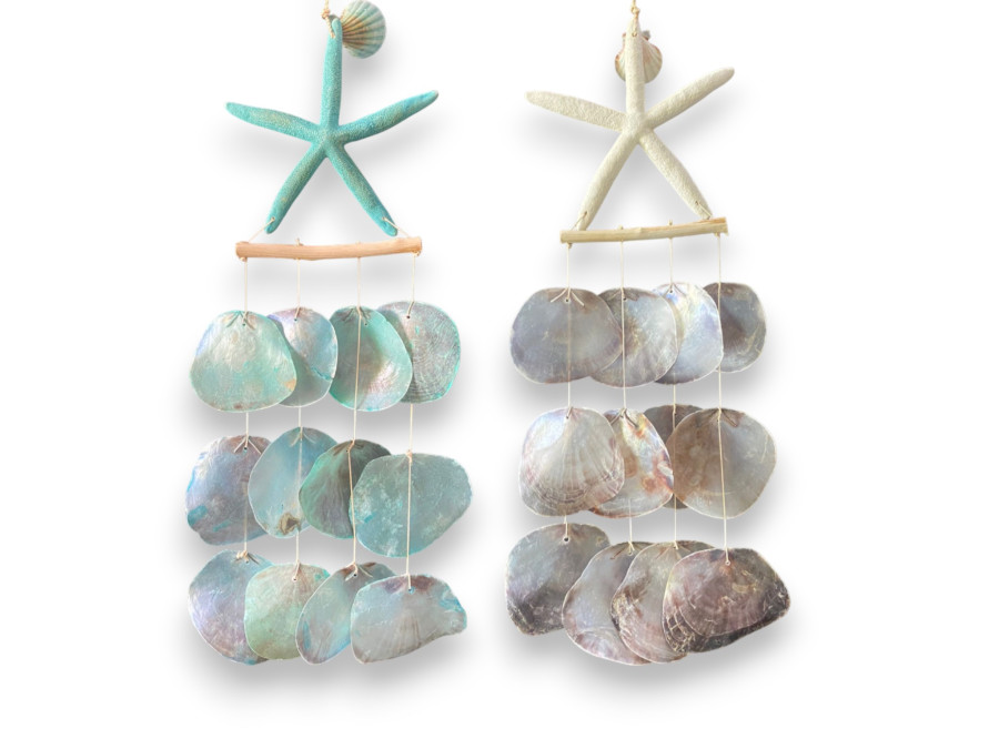 MOVIL ESTRELLA DEDOS CON OSTREAS 70cm