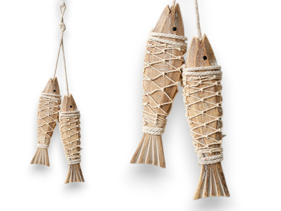 DECO 2 PECES MADERA 20x05cm Pack 4
