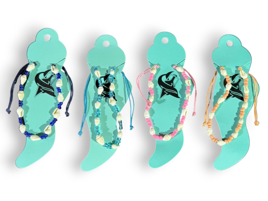 Y.T.MA-26316 SHELL BCLA+BEADS BRILLANTES 4 colors pack 12