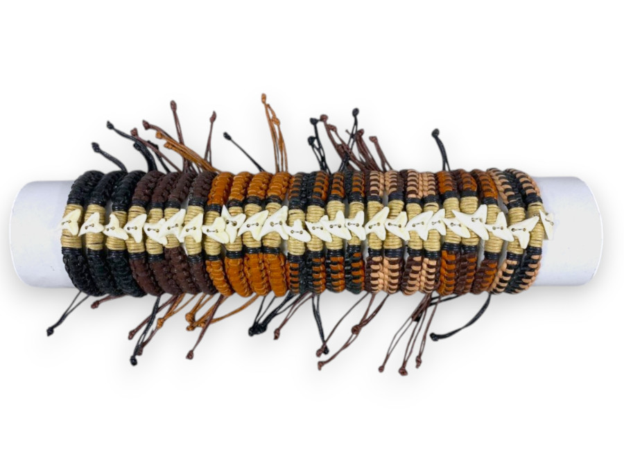 P.MA-2343 CUERO TRENZA TIBURON tubo 24 unid.