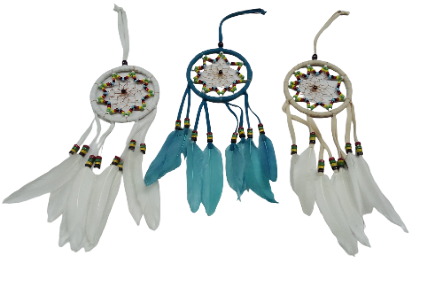 IZU-13 ATRAPASUEÑOS ESTRELLA BOLAS 09cm 6 colors pack 12