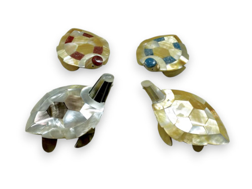 TORTUGA NACAR 08cm pack 4