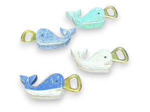 ABRIDOR BALLENA 10cm 4 colors pack 12