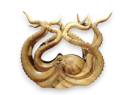 ESCULTURA PULPO Altura: 75cm x Largo : 85cm x Ancho : 26cm