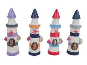 FARO MADERA MULTICOLOR 13cm (pack 12und)