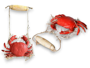 DECO CANGREJO RESINA 20cm