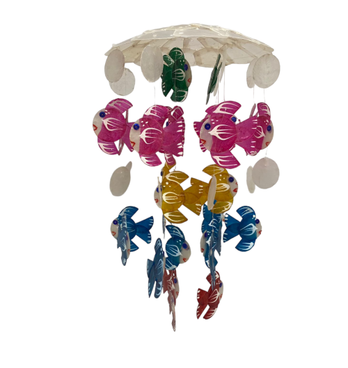 MOVIL PECES MULTICOLOR 20x50cm