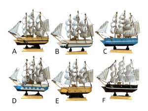 BARCO CARABELA 16x15cm